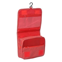 Женский дорожный Несессер для туалетных принадлежностей, косметический Чехол, складные сумки-органайзеры