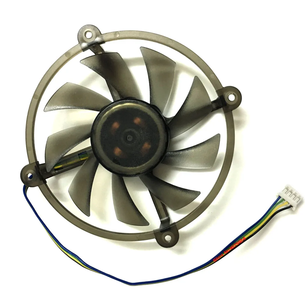 

1 Piece 85MM DC Brushless 2 Ball Bearing 12V 0.35A 4 Pin Cooler Fan For Graphics Cards Galaxy GTS 250 450