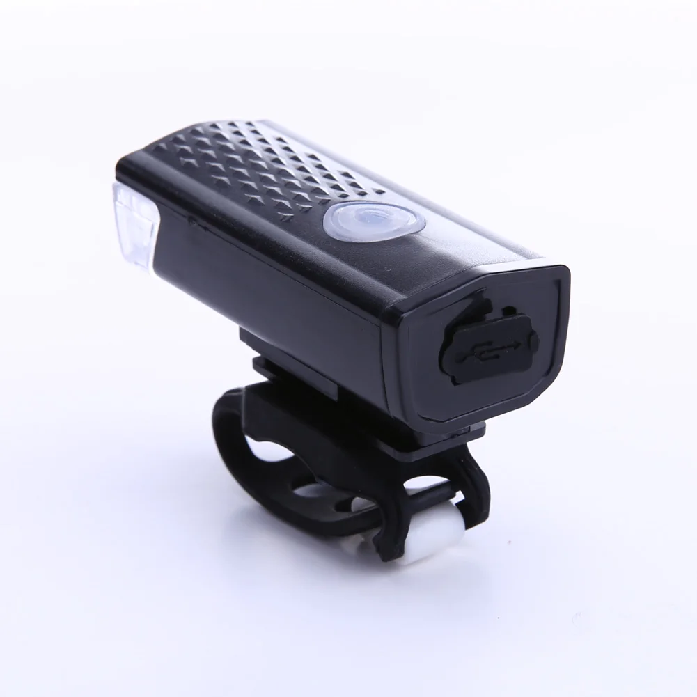 Велосипедный светильник 300LM супер яркий светодиодный налобный фонарь для велоспорта 3 режима USB Перезаряжаемый велосипедный передний светильник s фонарь водонепроницаемый светильник