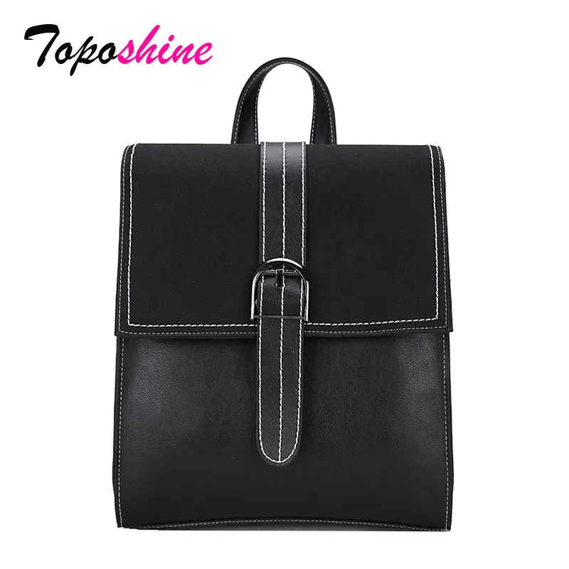 

Toposhine High Quality Ladies Backpack New Fashion Retro Two-Piece Backpack Casual Wild Travel Backpack