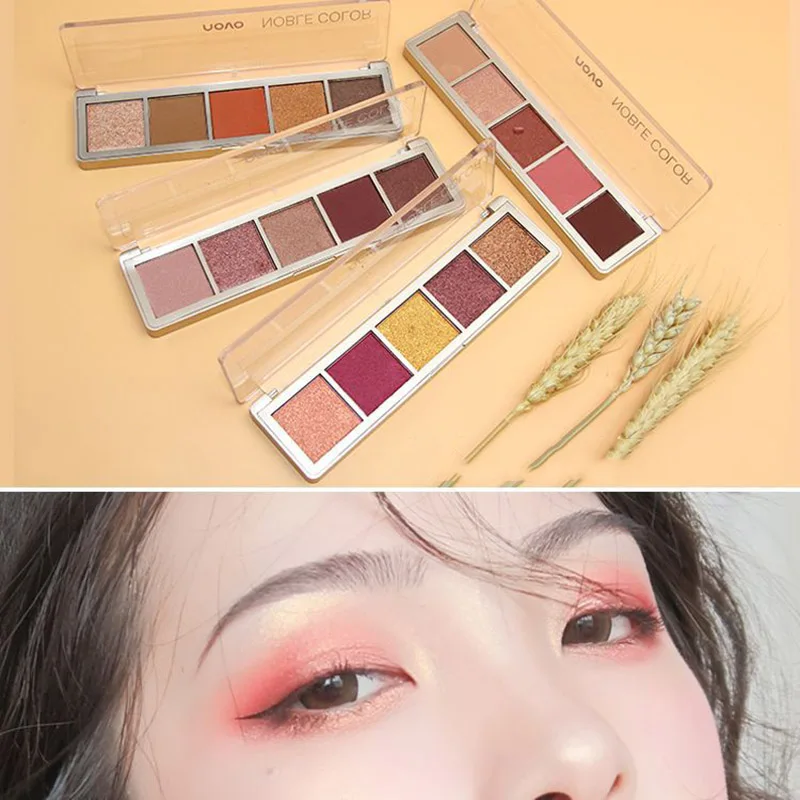 

2019 New arrival Professional Eyeshadow Palette 5 Colors Matte Glitter Long Lasting Beauty Cosmetic for Women