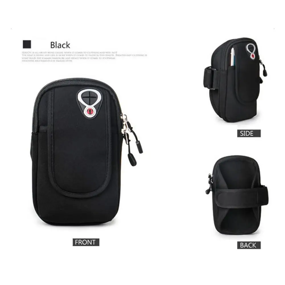 

Sport Armband Running Flip Bag Case for iPhone Samsung Universal Smartphone Mobile Phone Earphone Holes Keys Arm Bags Pouch