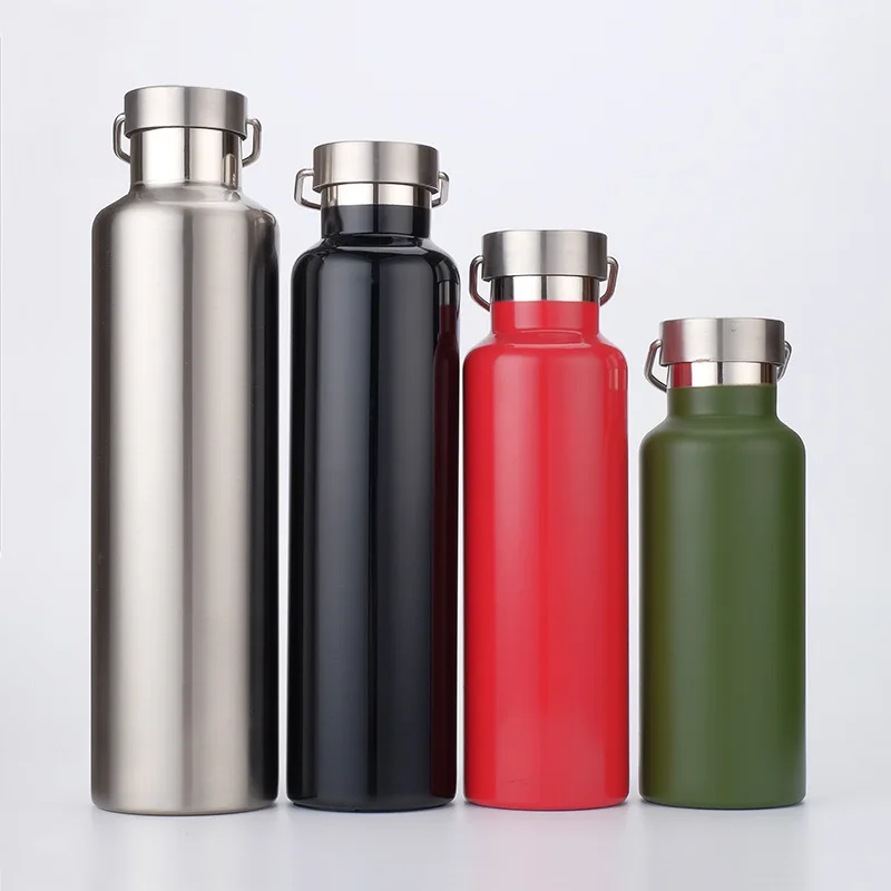 

Stainless Steel Double Wall Vacuum Jug 350/500/600/750/1000ml Insulated Water Bottles Coffee Kettle Travel Drink Vacuum Flasks