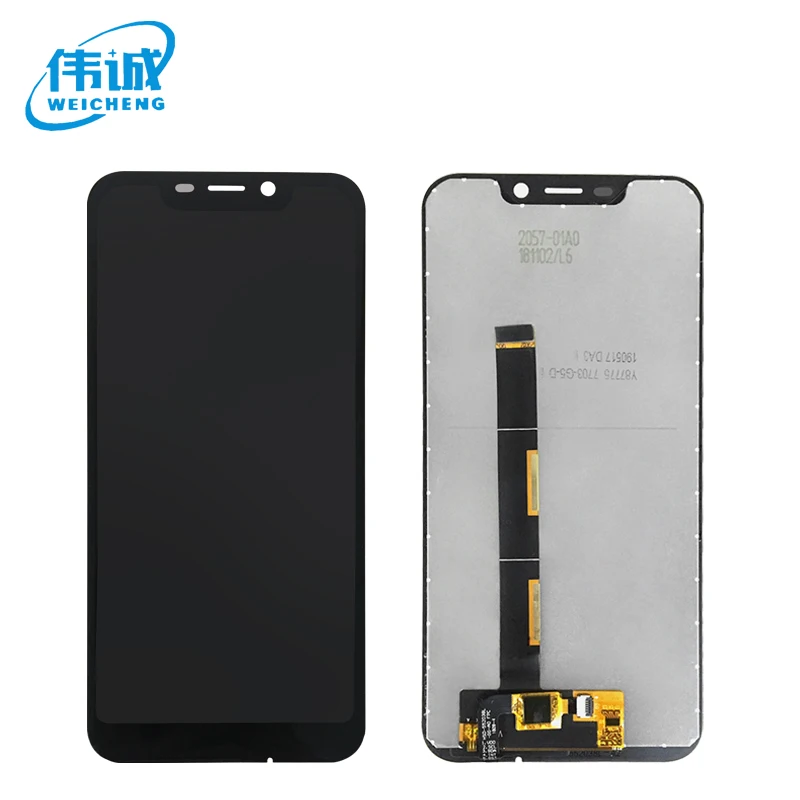 Tanie WEICHENG dla Blackview A30 wyświetlacz LCD + ekran dotykowy Digitizer montaż części naprawa dla Blackview A30 Lcd szkło czujnik