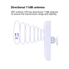 Cioswi APG721 outdoor access point 150Mbps CPE bridge with 11dbi built-in antenna and 2*10/100M LAN port 3KM ► Photo 2/6