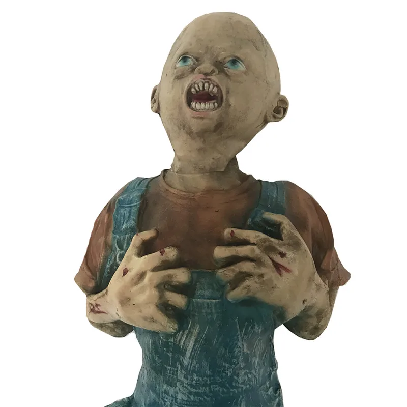 

Halloween Horror Props Denim Strap Child Zombies Prop Halloween Scary Party Scene Props Haunted House Party Scary Decorations