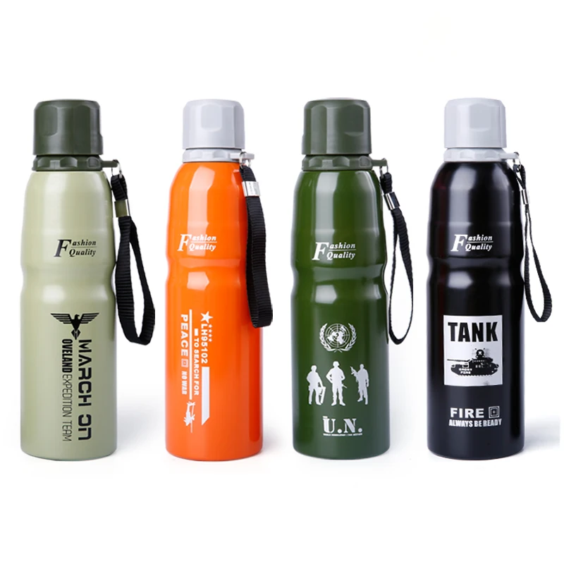 

Field Camouflage 750ml 304 Stainless Steel Thermos for Tea Coffee Water Bottle Thermo Cup Termos Thermo Mug Thermos