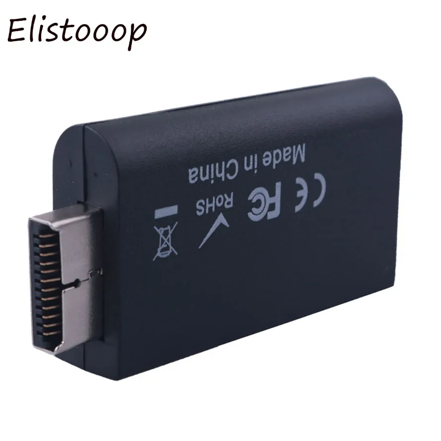 Конвертер Elistooop для PS2 в HDMI аудио разъем 3 5 мм HDTV Поддержка 480i 576i 480P|Кабели HDMI| |