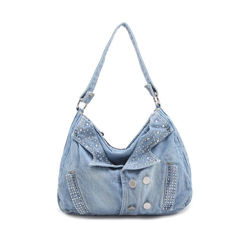 

2017 Limited Special Offer Casual Tote Soft Trend Trendy Cowboy New Ladies Handbag Diagonal Package Bag Messenger Shoulder Hand