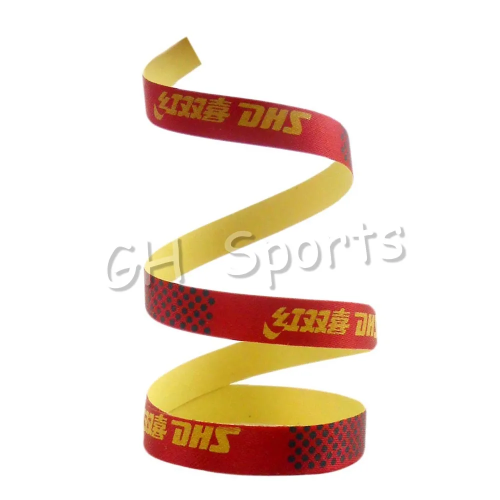 2x DHS RP02 تنس الطاولة حافة الشريط 7 ملليمتر واسعة ل تنس الطاولة مضرب