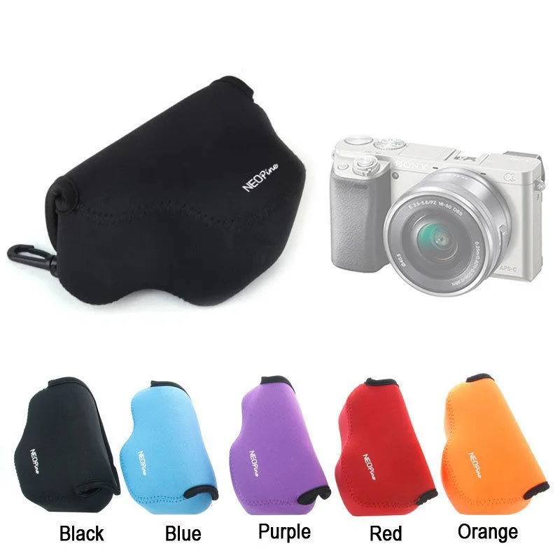 NEOPine Неопреновая мягкая ударопрочная внутренняя сумка для камеры SONY Alpha A6000 с