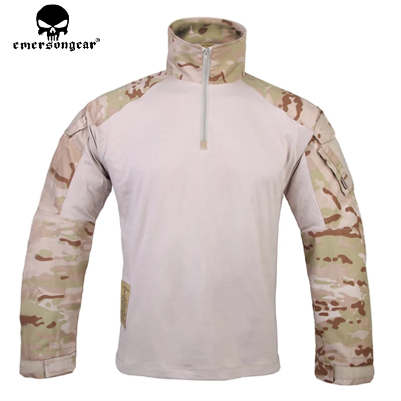 Chemise et pantalon d'uniforme MultiCam ared Emerson b3, avec genouillères, airsoft, waregame chasse EM7042 + EM9255 MCAD