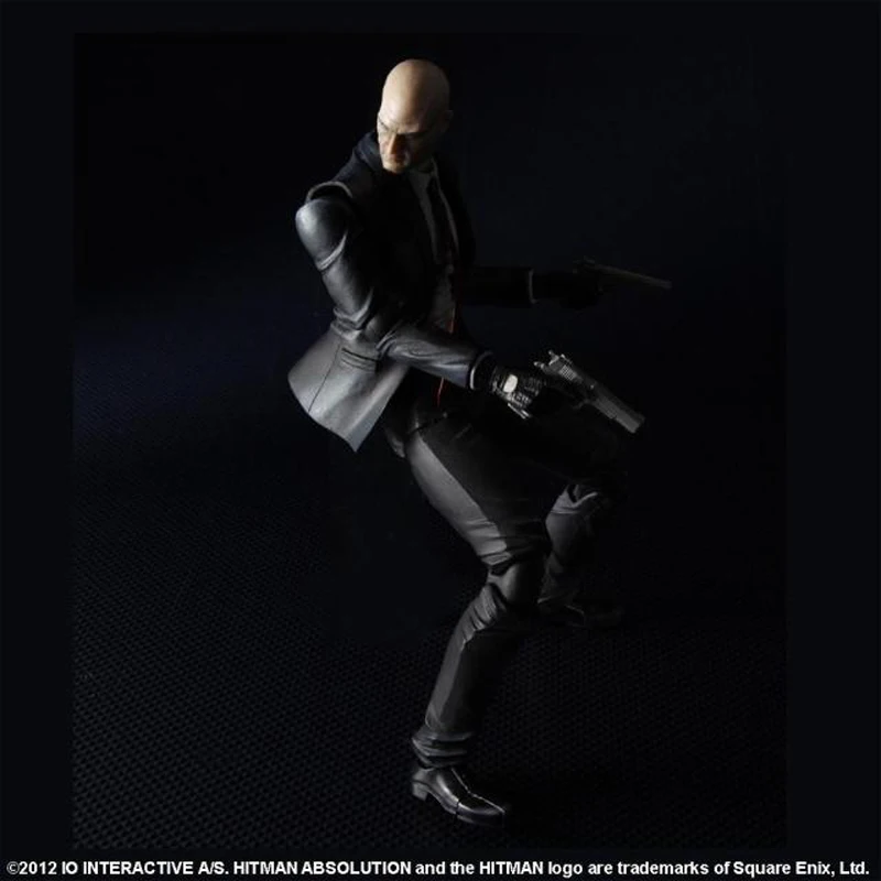 Play Arts Hitman Killer Agent 47 Фигурки Коллекция Модель игрушки 1" 25 см