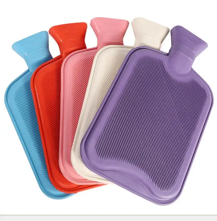 2pcs rubber injection Water filling thicken hot bag explosion proof