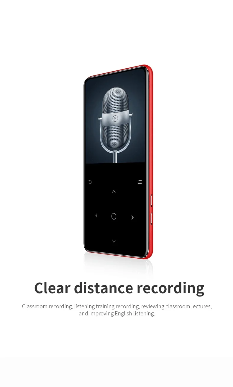 IQQ C6 2.4 inch Screen MP4 Player Bluetooth 8G Hifi Touch Button E-book FM Radio Video Reproductor MP4 with Speaker Earphone (17)