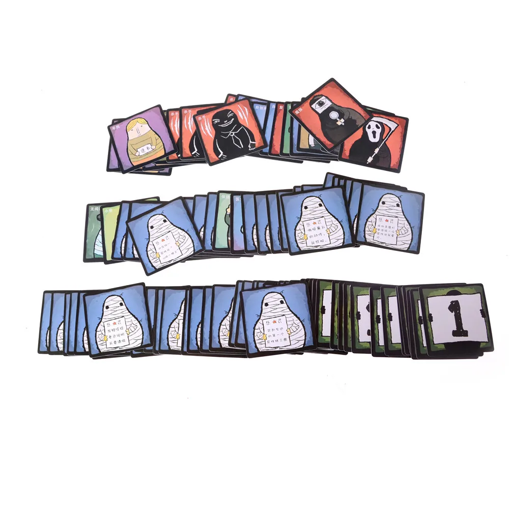 

1 Set kill game card Mini KILL GAME Board Game Party Cards for family friend party game