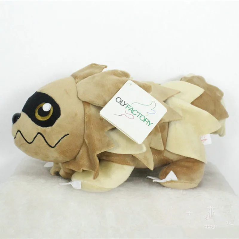 Аниме игры Пикачу серии 30 см Zigzagoon плюшевые игрушки мягкие игрушки, подарок на день рождения для детей