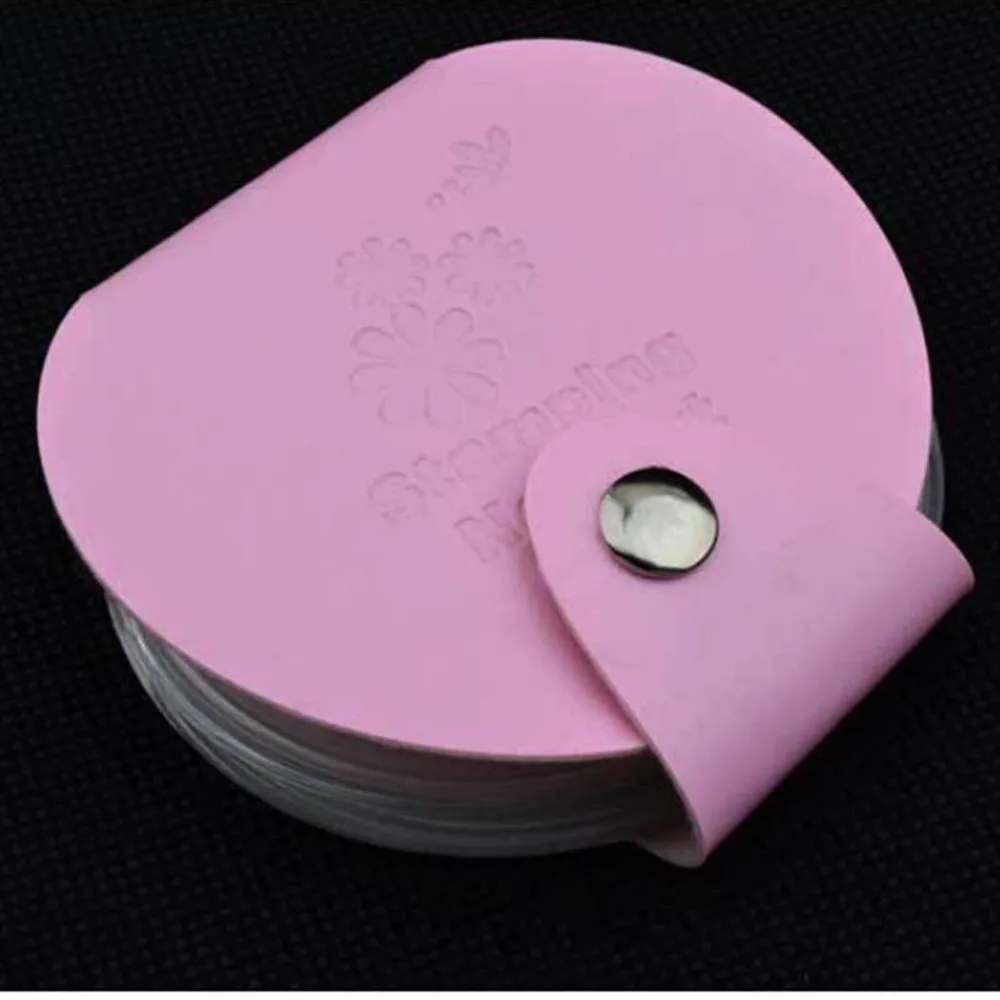 ELECOOL 1 шт. пластины для штамповки ногтей держатель для ногтей штамп шаблоны пластины/3D наклейки для ногтей папка чехол маникюрные инструменты для красоты