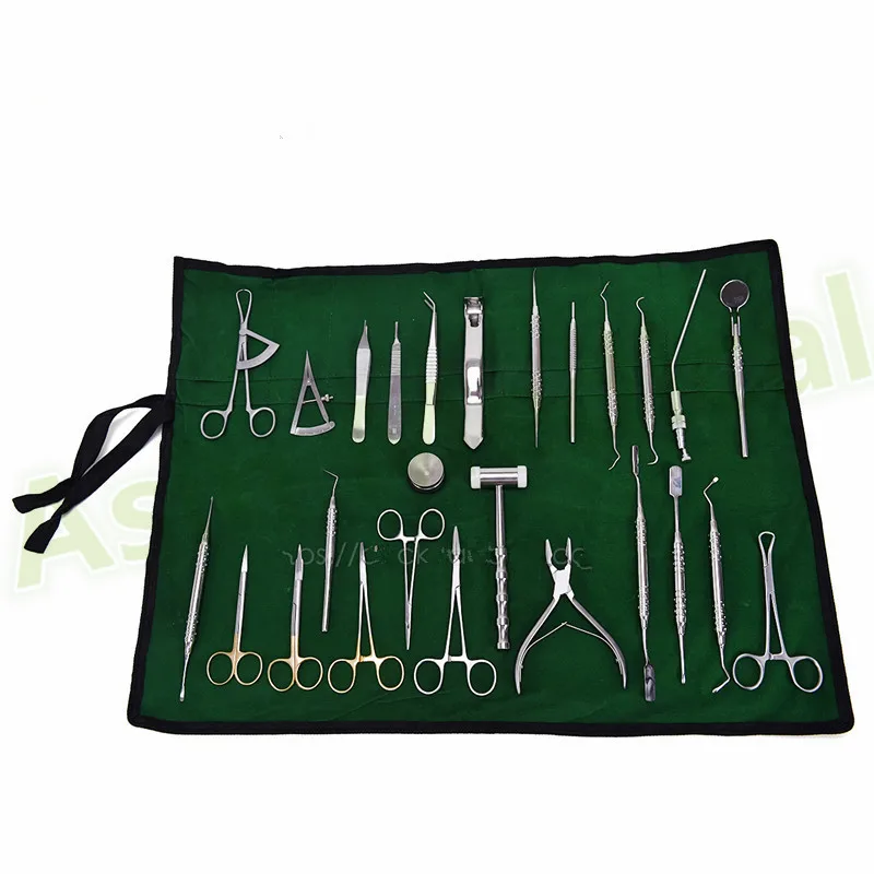Dental implant equipment 26 sets of dental instruments implant surgery kits equipment set planting tools dental implant biomaterials