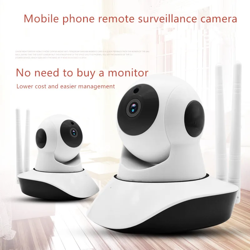 

16G FT card smart camera 720P HD WiFi Security Surveillance IP Camera Home Baby Monitor with Motion Detection Night Vision