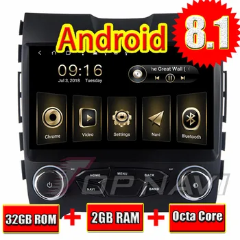 

Auto GPS Navigation for Ford EDGE 2015 10.1'' Android 8.1 Topnavi Capacitive Touch Screen 1080p Video Automotive Radio Players
