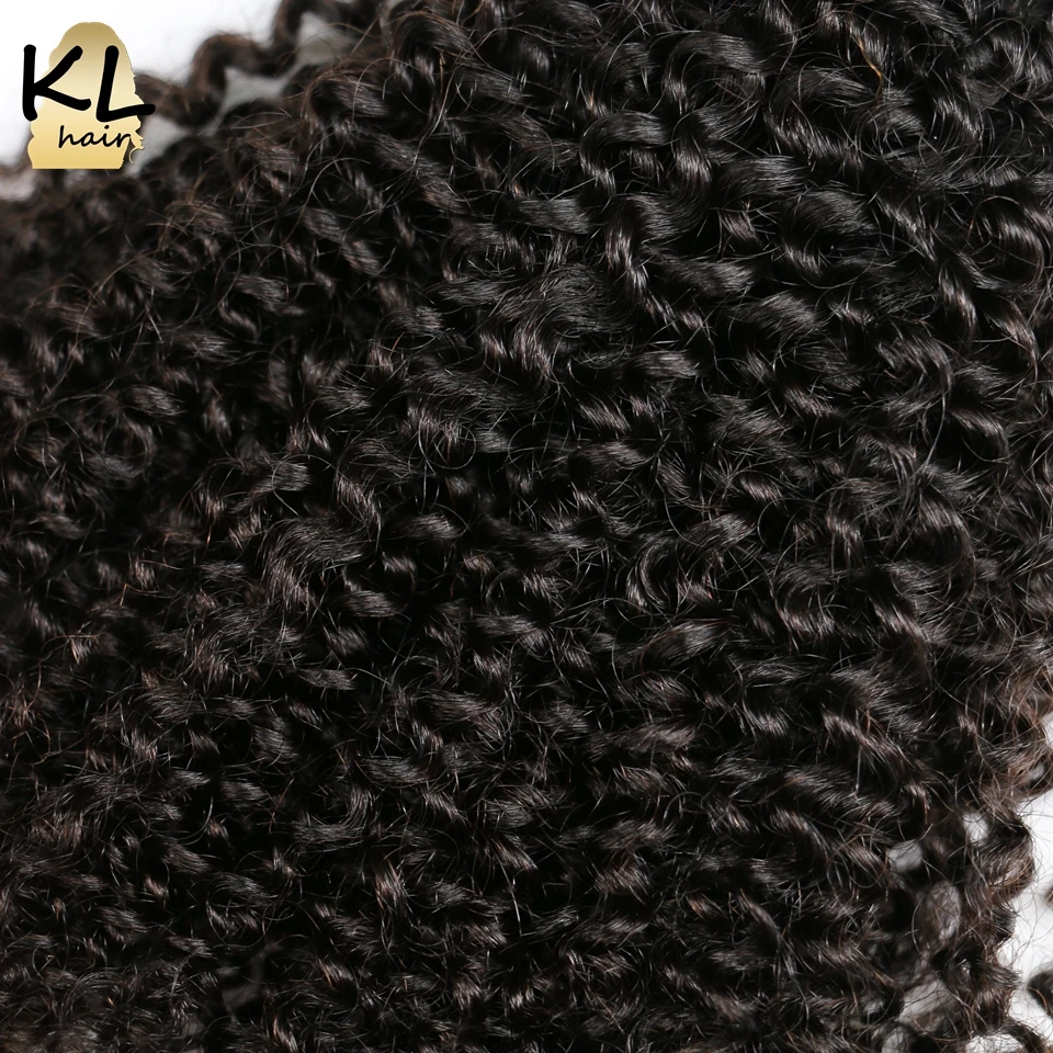 Discount KL Hair Brazilian Kinky Curly Hair With Closure 100% Remy Human Hair 3 Bundles Bleached Knots With Baby Hair Lace Closure 4 Discount KL Hair Brazilian Kinky Curly Hair With Closure 100% Remy Human Hair 3 Bundles Bleached Knots With Baby Hair Lace Closure 4