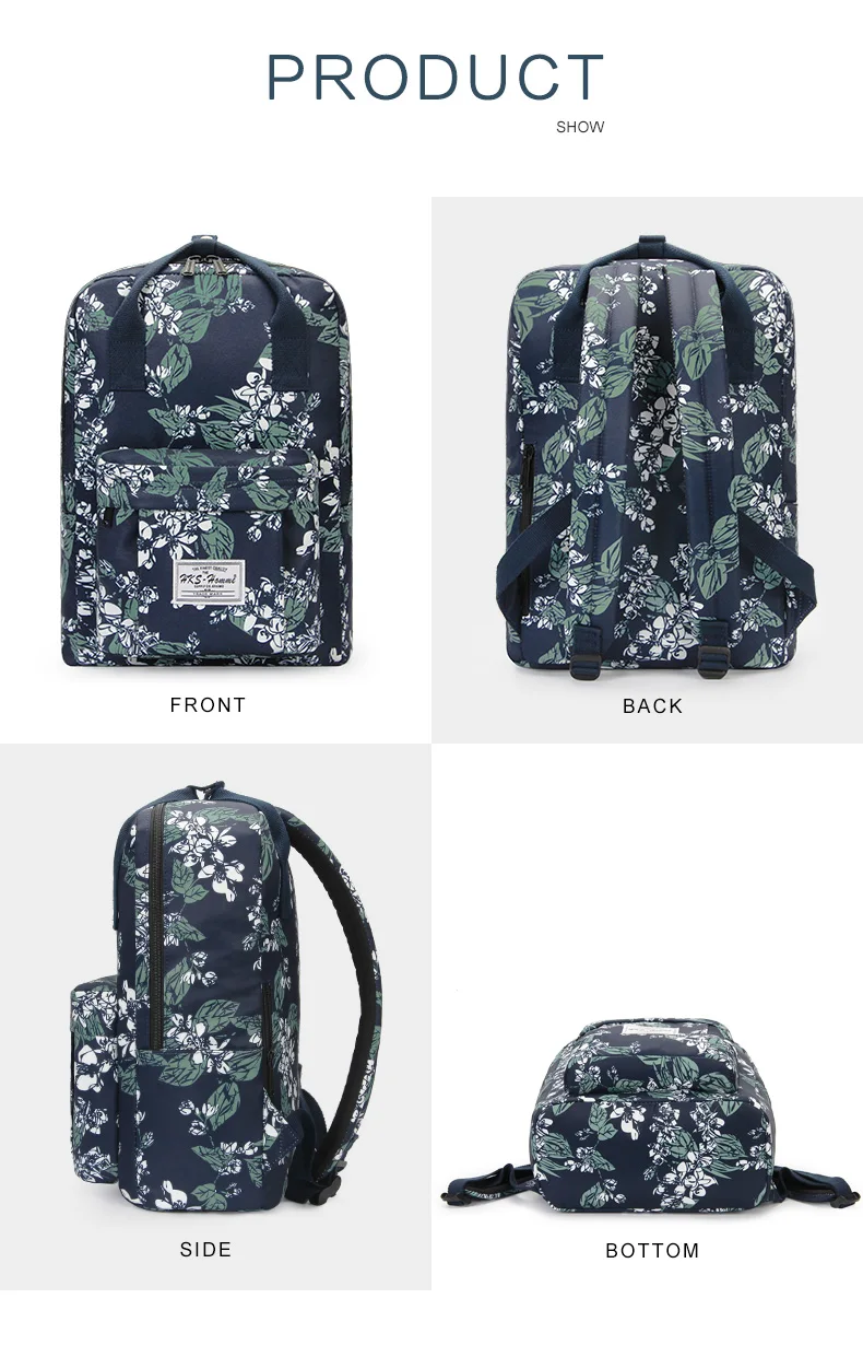Рюкзак для ноутбука 14 15,6 дюймов, женские и мужские школьные сумки для подростков, девочек и мальчиков, рюкзак для путешествий в студенческом стиле, водонепроницаемый холст