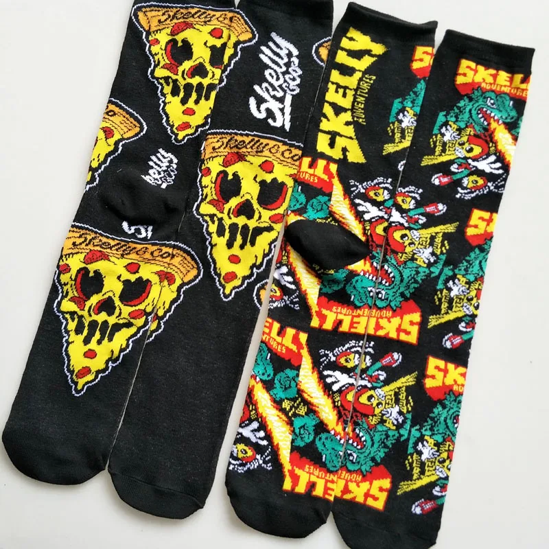 

cartoon Skelly Selest sock Socks anime Knee-High Warm Stitching pattern Antiskid Invisible Casual Autumn spring winter Cotton