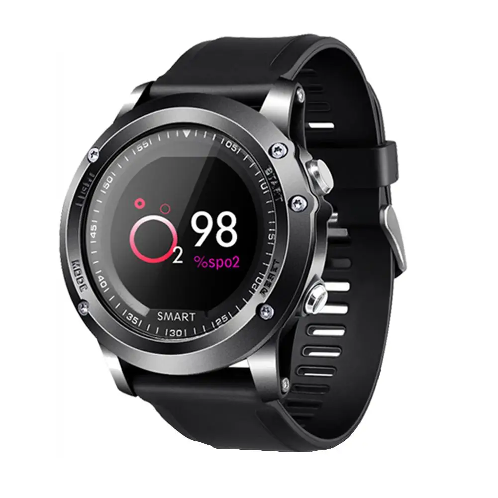 

2019 Waterproof Heart Rate Blood Oxygen Monitor Bluetooth Smart Watch Sport Bracelet