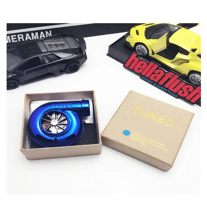 

Turbine Shaped Car Outlet Air Conditioner Air Freshener Solid Perfume Rotary Fan Blade Automotive Interior