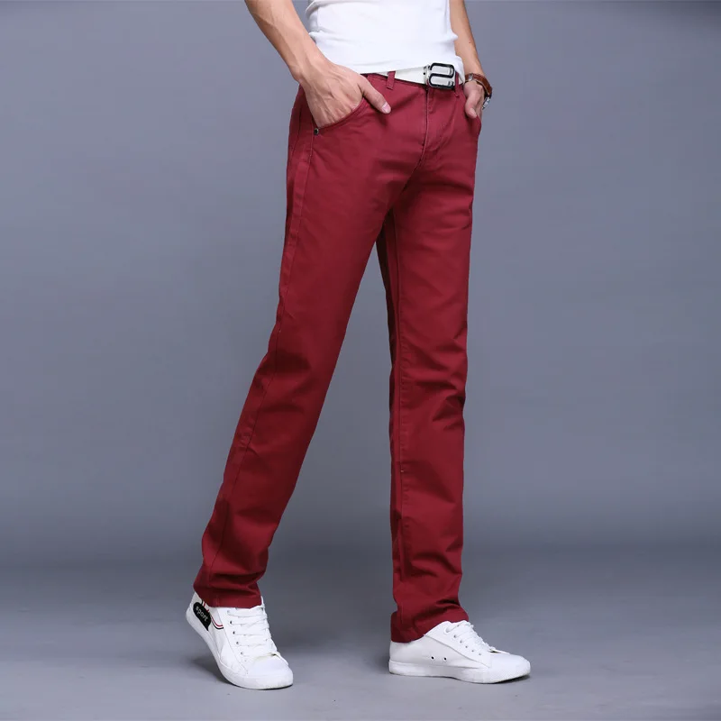 Hot Sale Spring Summer Jeans Thin 2018 men's Casual skinny jeans men pants clothes new fashion brand 28-38