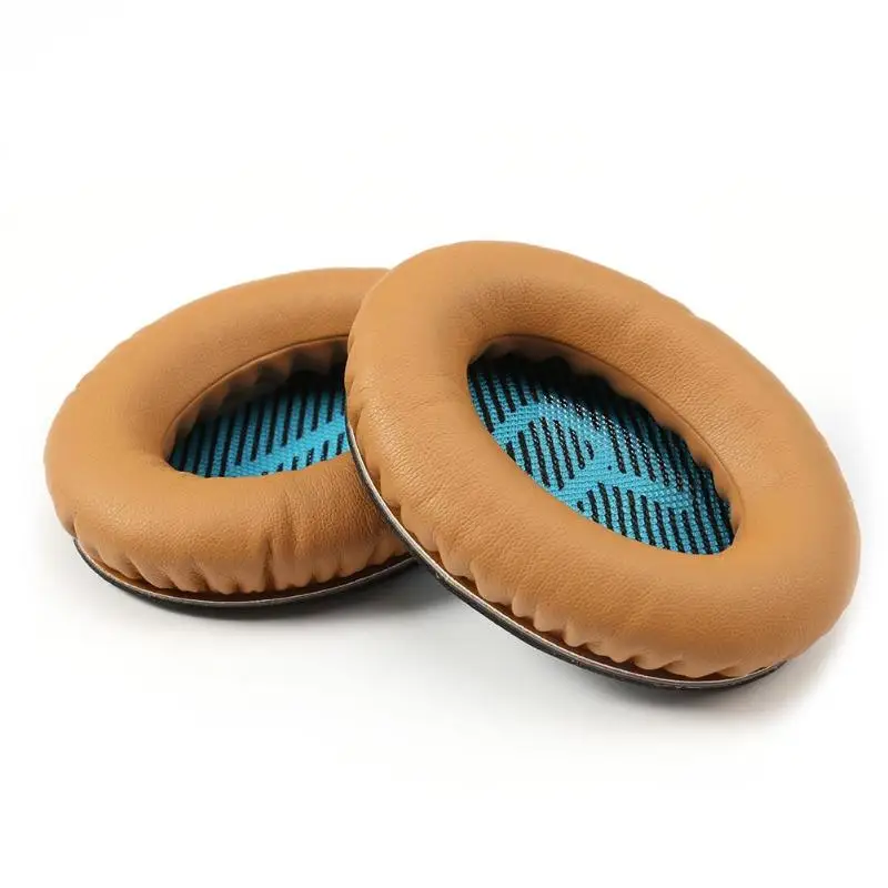 1 пара сменных L/R кожаных подушечек для ушей подушка Bose Quietcomfort 2 QC2 QC15 QC25|Аксессуары