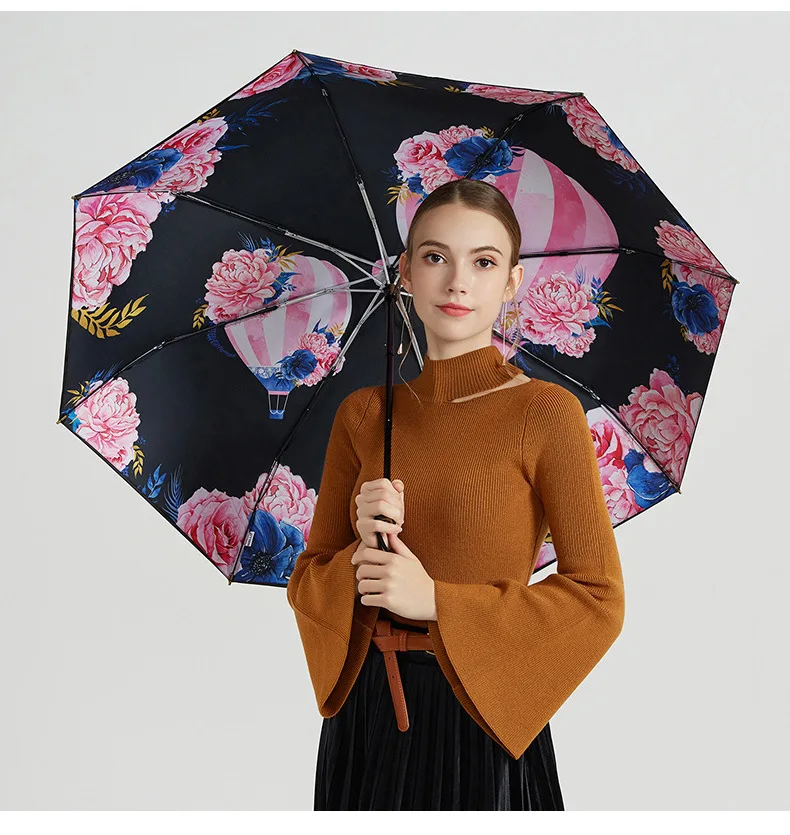 Креативный супер-светильник, карманный мини-зонт для мужчин с пятью складными зонтами для путешествий, Зонт от дождя/солнца для женщин и детей, подарок для детей