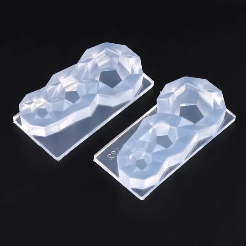 

1 Set 12-faceted Three-dimensional Beads DIY Handmade Silicone Mold Jewelry Pendant Crafts Making Soft Molds Accessories