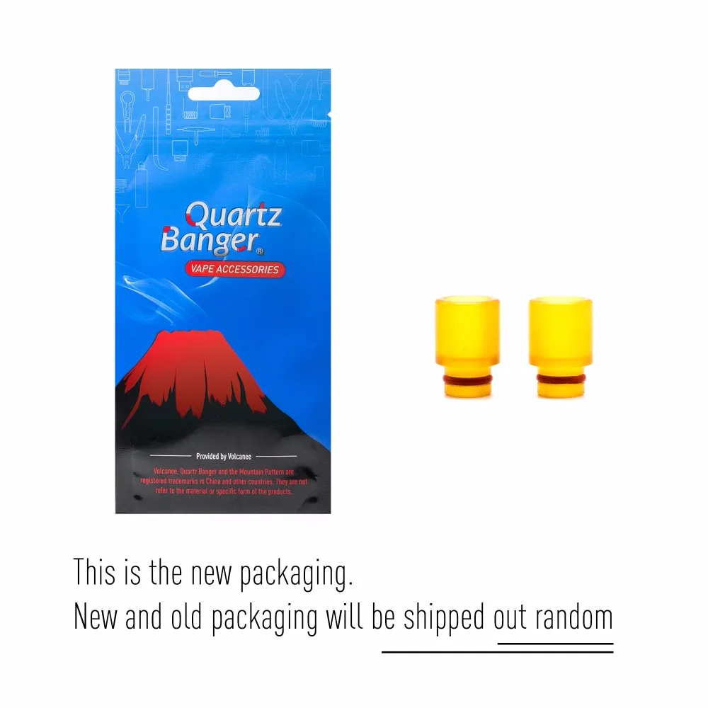 Мундштук для электронной сигареты Quartz Banger 2 шт./лот 510 PEI Drip Tip дрип тип V8 Baby Kayfun V5 Ijust