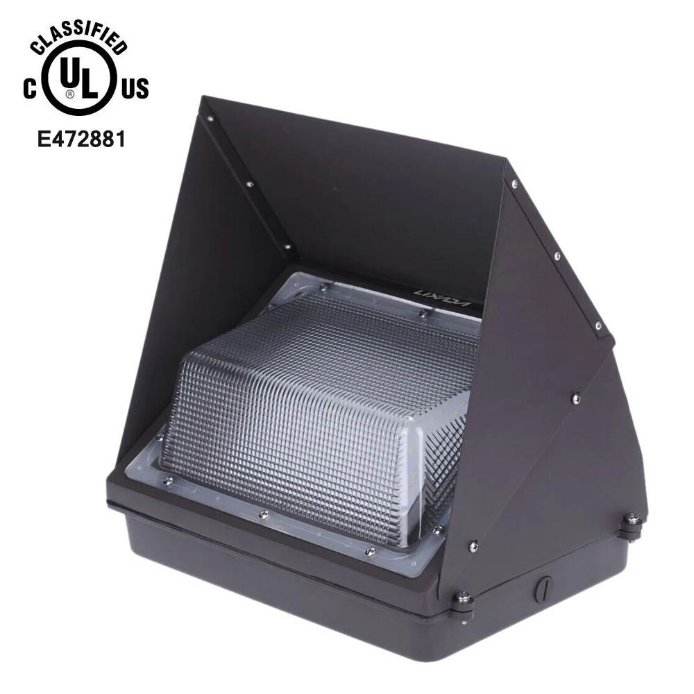 

IP65 Water-resistant Outdoor Wall Lamp UL DLC Certificate LED 60W 60PCS 5880LM AC100-277V Wall Pack Light Indoor Wall Lamp