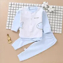 Детские топы с рисунком рыбы и подштанники