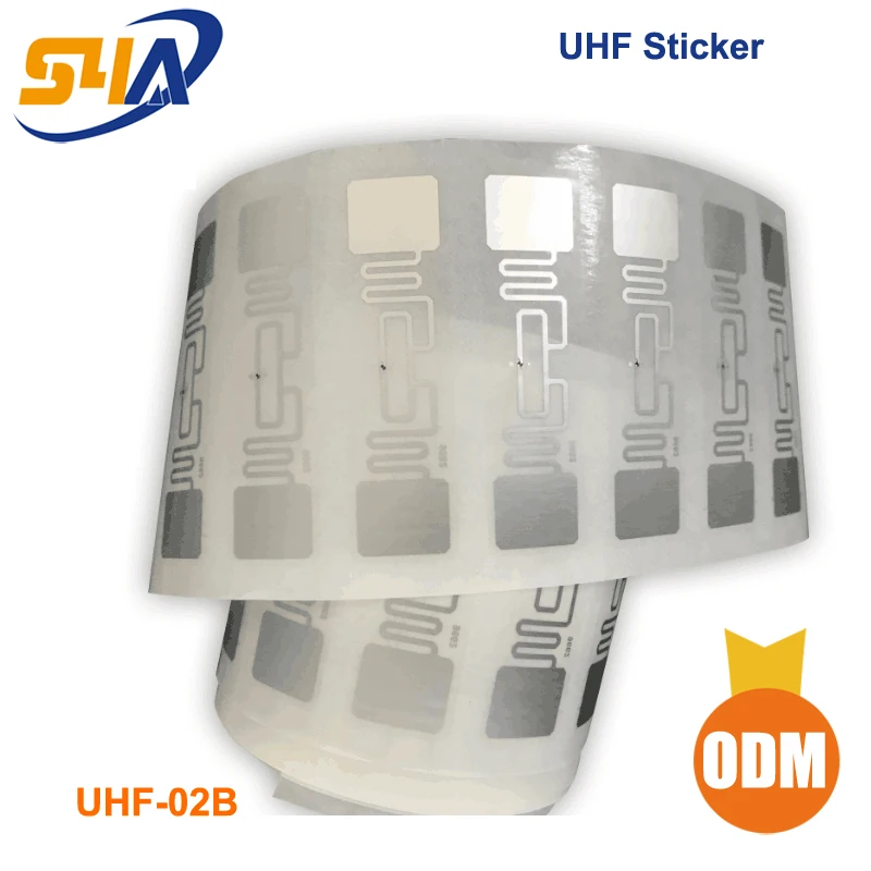 

100pcs ISO 18000-6C 915MHz UHF RFID Tag AZ 9662 H3 Chip