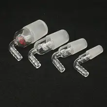 14/23 19/26 24/29 29/32 шарнир 90 градусов изгиб шланга Впускной Соединительный адаптер лабораторная стеклянная посуда