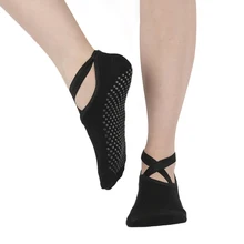 Женские Профессиональные Нескользящие бандажные спортивные носки для йоги, Женские Дышащие носки для пилатеса и балета, танцевальные носки, Тапочки
