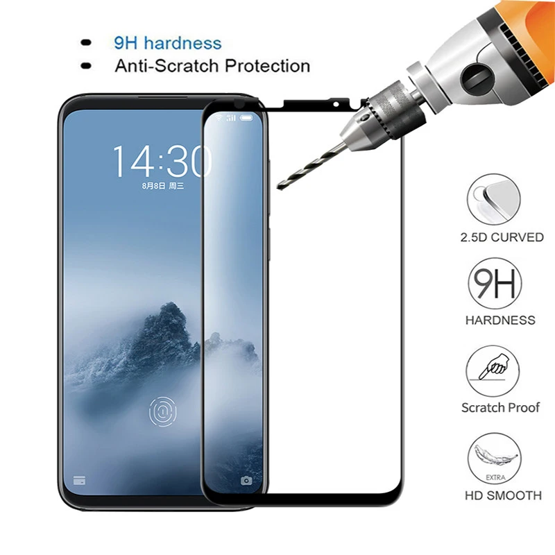 Закаленное Стекло Meizu 16th плюс V8 U10 pro 6 Экран протектор на Мэйси 16 th thplus U 10 6pro