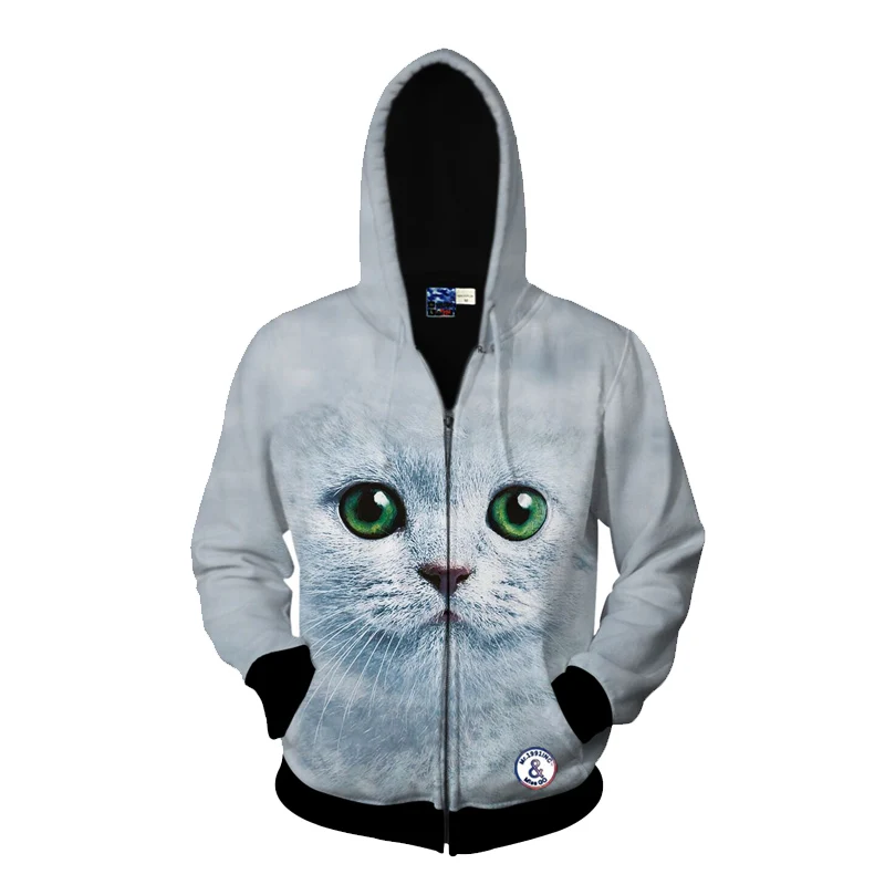 cat sweatshirt men