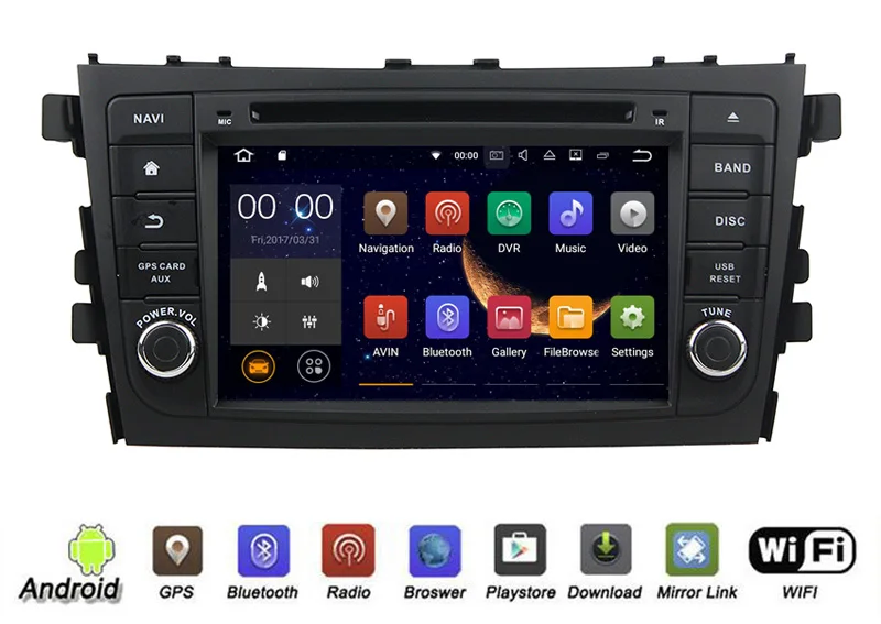 Discount Yessun For SUZUKI celerio 2014~2017 Android Multimedia Player System Car Radio Stereo GPS Navigation Audio Video 1
