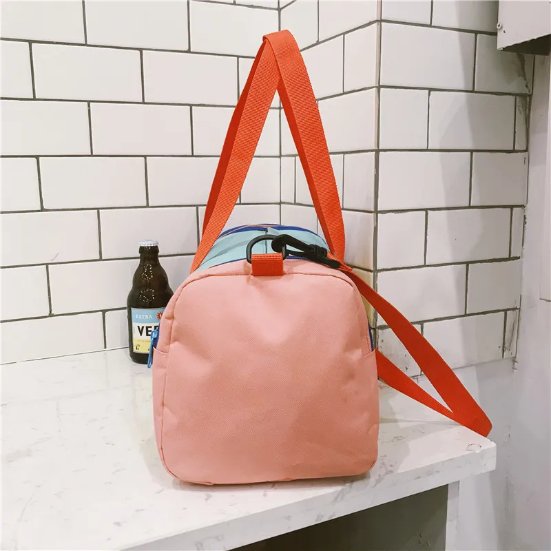 Menghuo Cartoon Travel Bag Women Duffle Bag Nylon Waterproof Colorful Packing New Travel Handbag Weekend Luggage Travel Tote SacIMG_5309