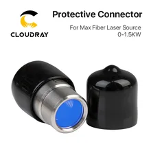 Cloudray Max 0-1,5 кВт волоконный лазерный источник выход предохранительный разъем объектив группа для Max волоконный лазерный источник