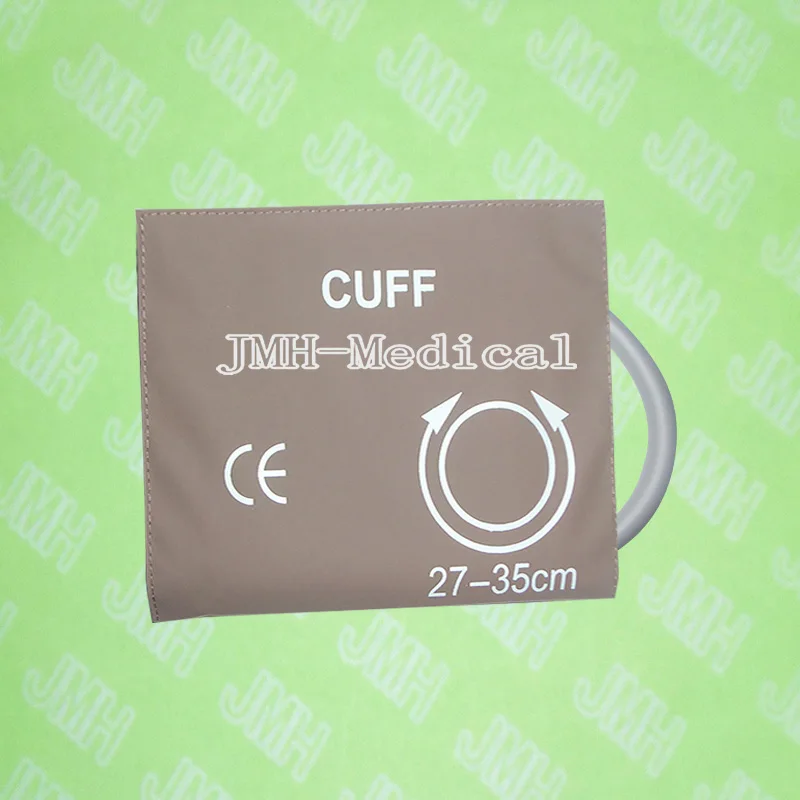 

Reusable Adult M1574A single tube NIBP cuff of soft leather,suitable for 27-35cm arm cricumference.