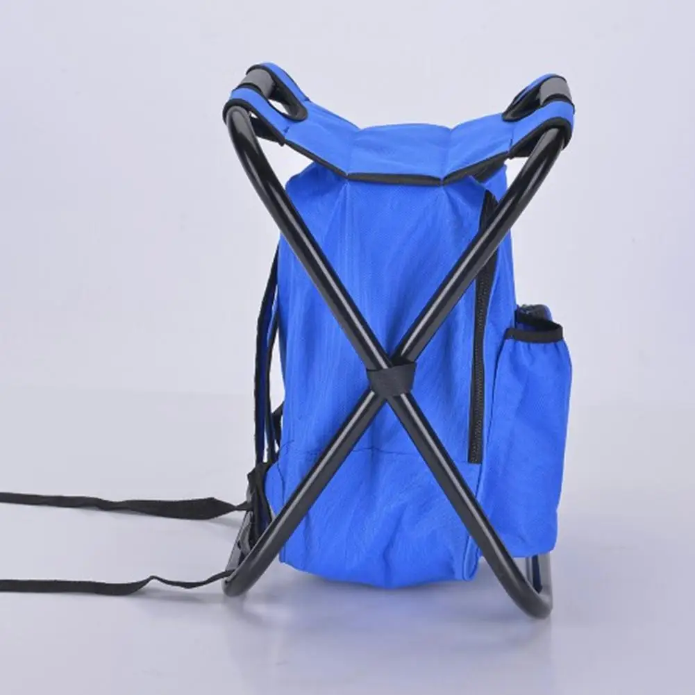 Складной рюкзак-стул для кемпинга с охлаждающей изоляцией, сумка для пикника, настольная сумка для отдыха на открытом воздухе, для рыбалки, путешествий, пляжа, барбекю
