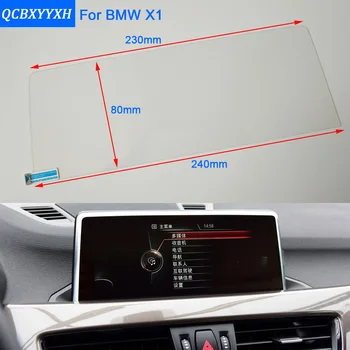 

Car Styling 8.8 Inch GPS Navigation Screen Steel Glass Protective Film For BMW X1 Control of LCD Screen Car Sticker