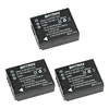 Аккумуляторы для камеры Panasonic DMC TZ1 TZ2 TZ3 TZ4 TZ5 TZ50 TZ15, 3 шт., 1300 мАч ► Фото 1/2