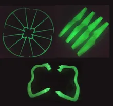 Luminous Quadcopter Kits Set Include Blades Landing Gear Propellers Protection For Syma X5c X5 Rc font